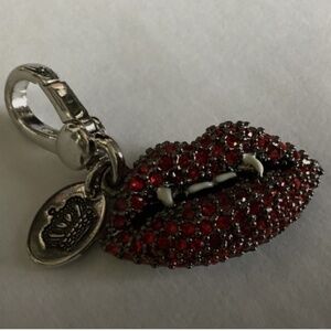 Juicy Couture HALLOWEEN Vampire Lips Charm 2011 LIMITED EDITION